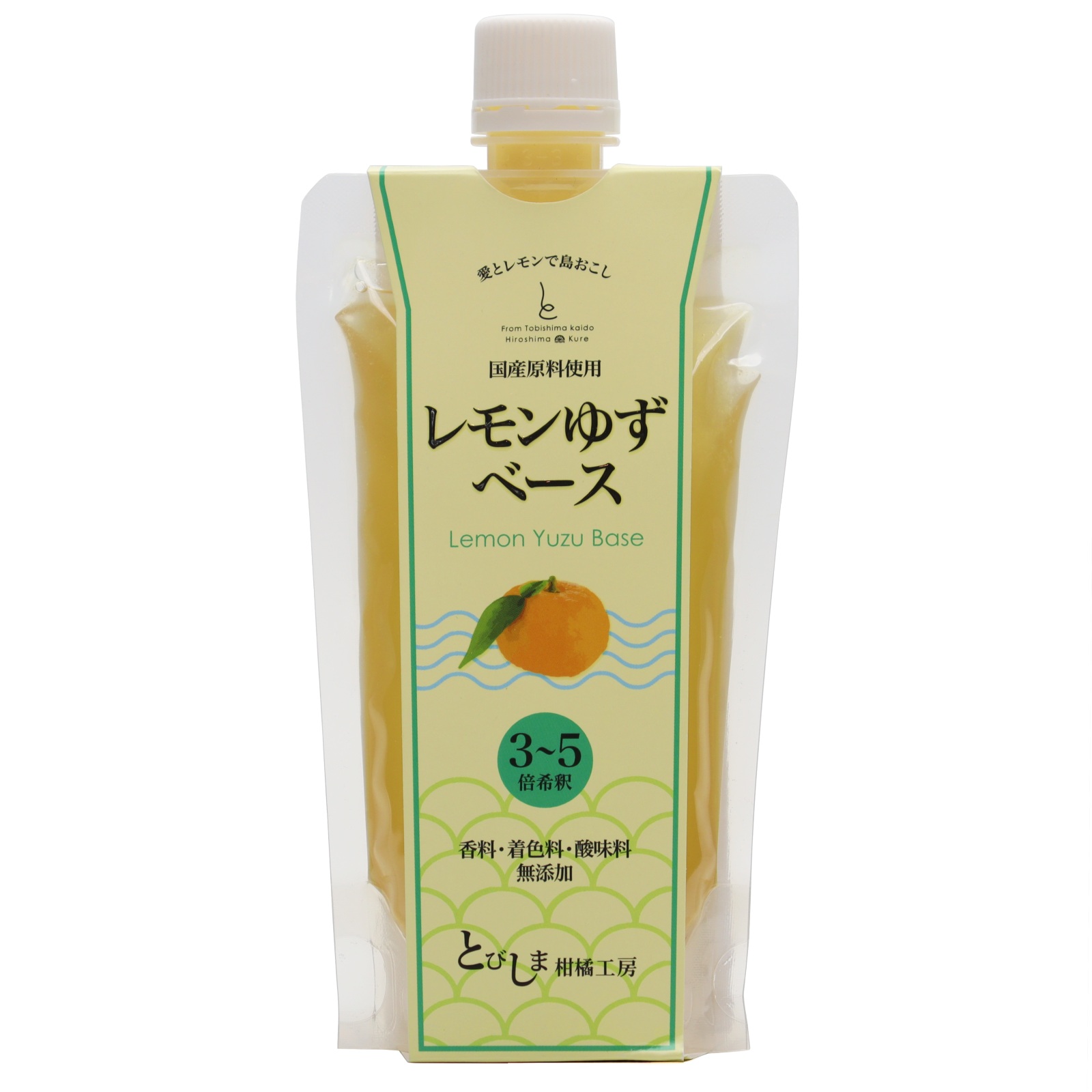 千福 瀬戸内レモンジンジャー500ml - ひろしまブランドショップTAU 